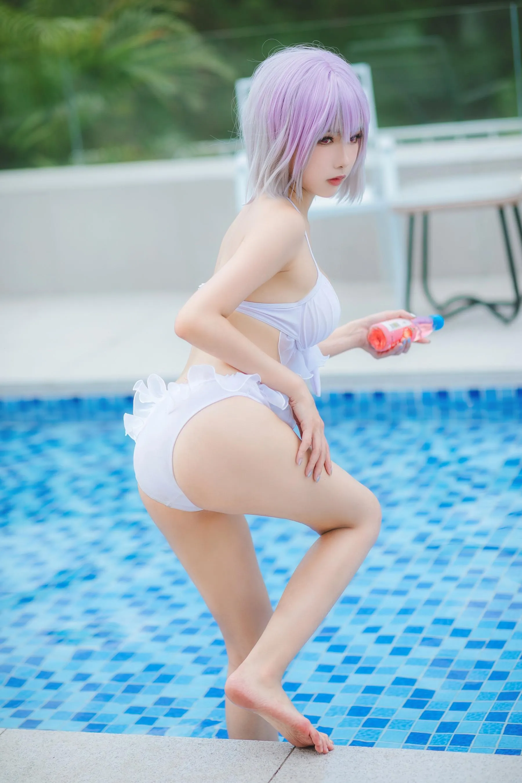 Momoko葵葵 – NO.35 瓜希酱 SSSS.GRIDMAN 宝多六花新条茜 泳装 [55P]插图